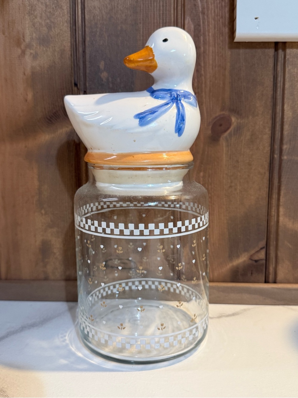 Anchor Hocking Goose Canister - Picture 2 of 7